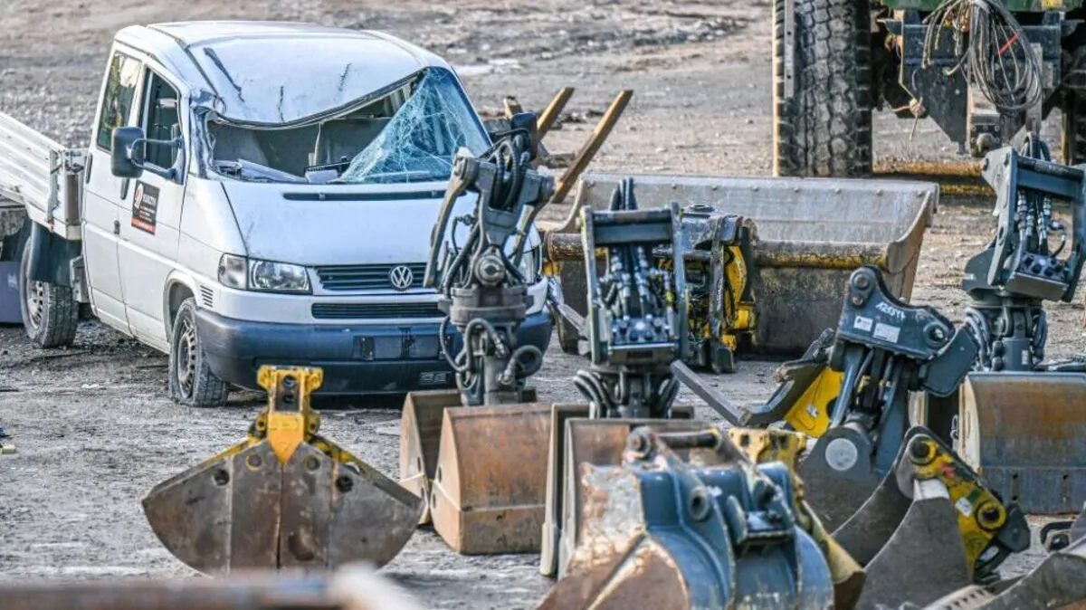 Hoher Sachschaden am Silvestertag angerichtet
