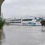 Hochwasser stoppte auch die Schifffahrt auf der Donau