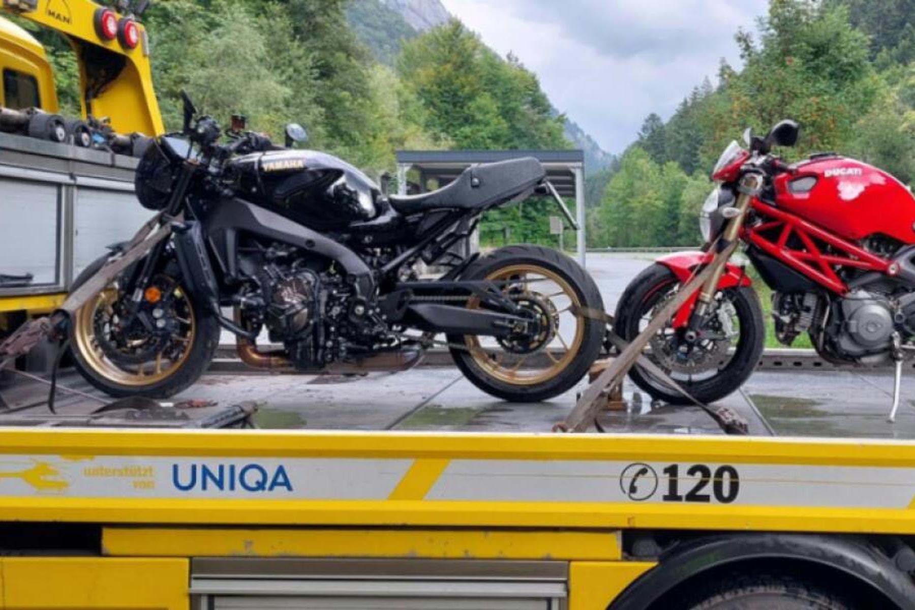 Bregenz: Vorarlberger Polizei nahm vier Rasern ihre Fahrzeuge ab