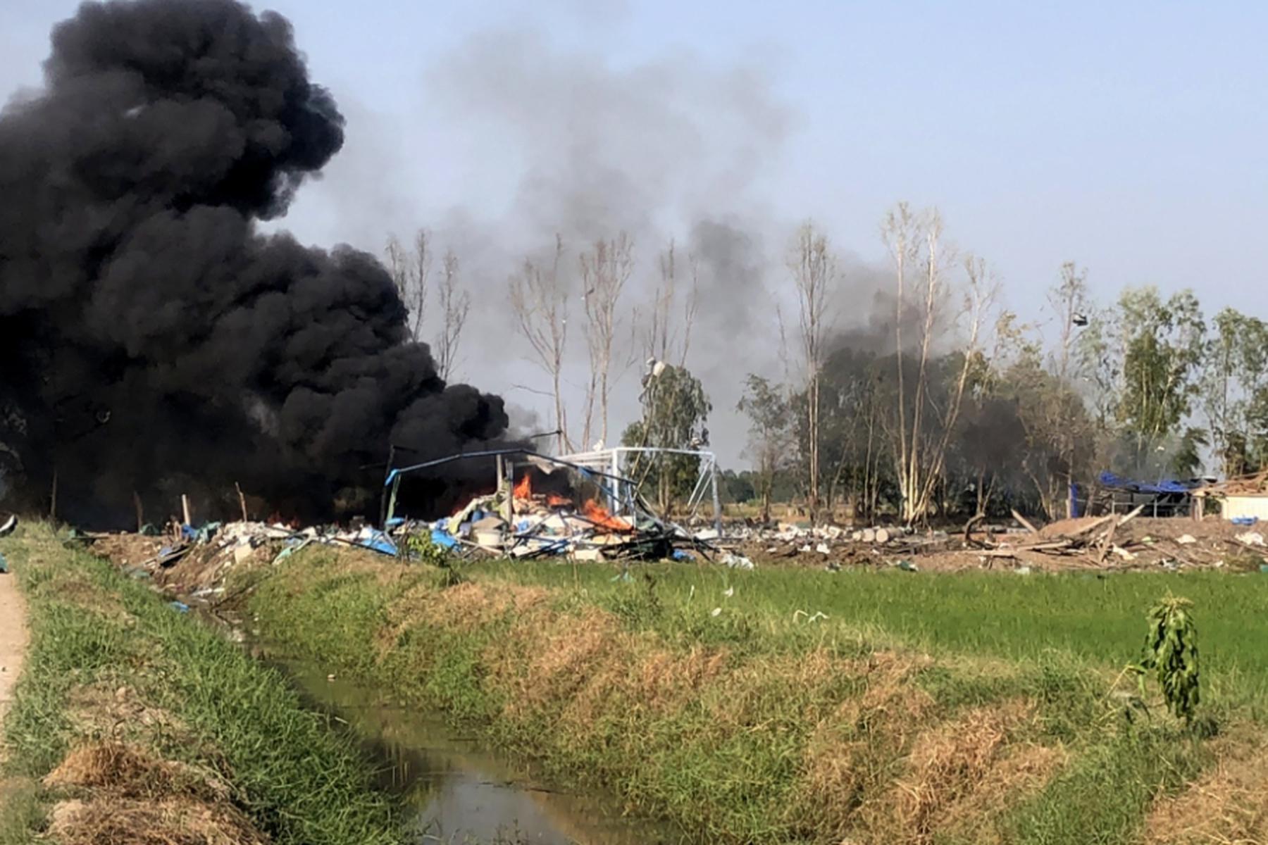 Bangkok | Tote bei Explosion von Feuerwerksfabrik in Thailand