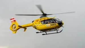 Mit dem Hubschrauber wurde die Burgenländerin ins LKH Graz geflogen