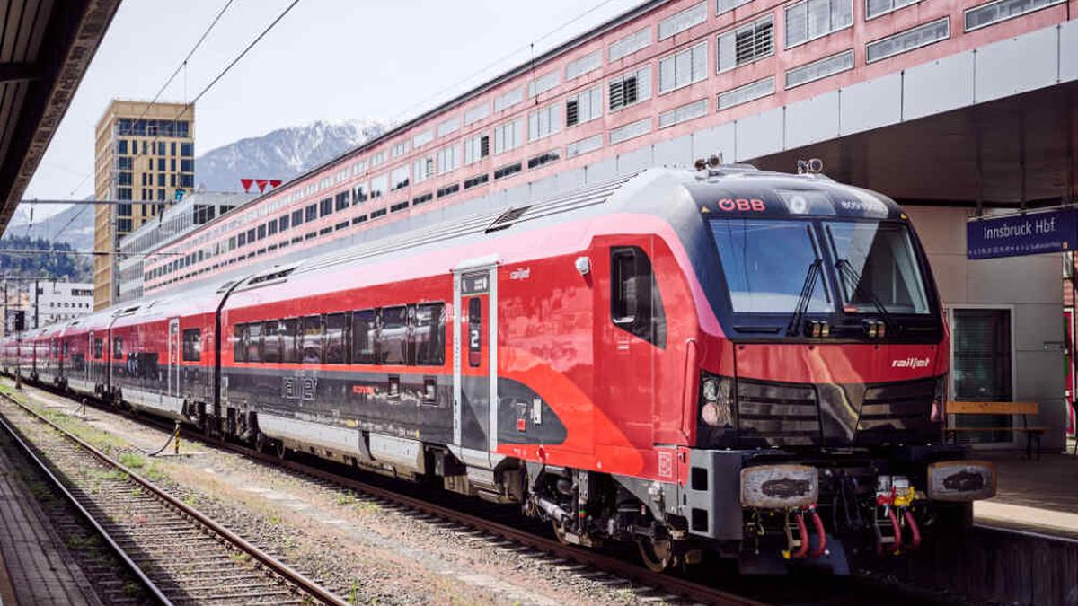 In Österreich wird besonders viel Zug gefahren | In Österreich sind viele mit dem Zug unterwegs