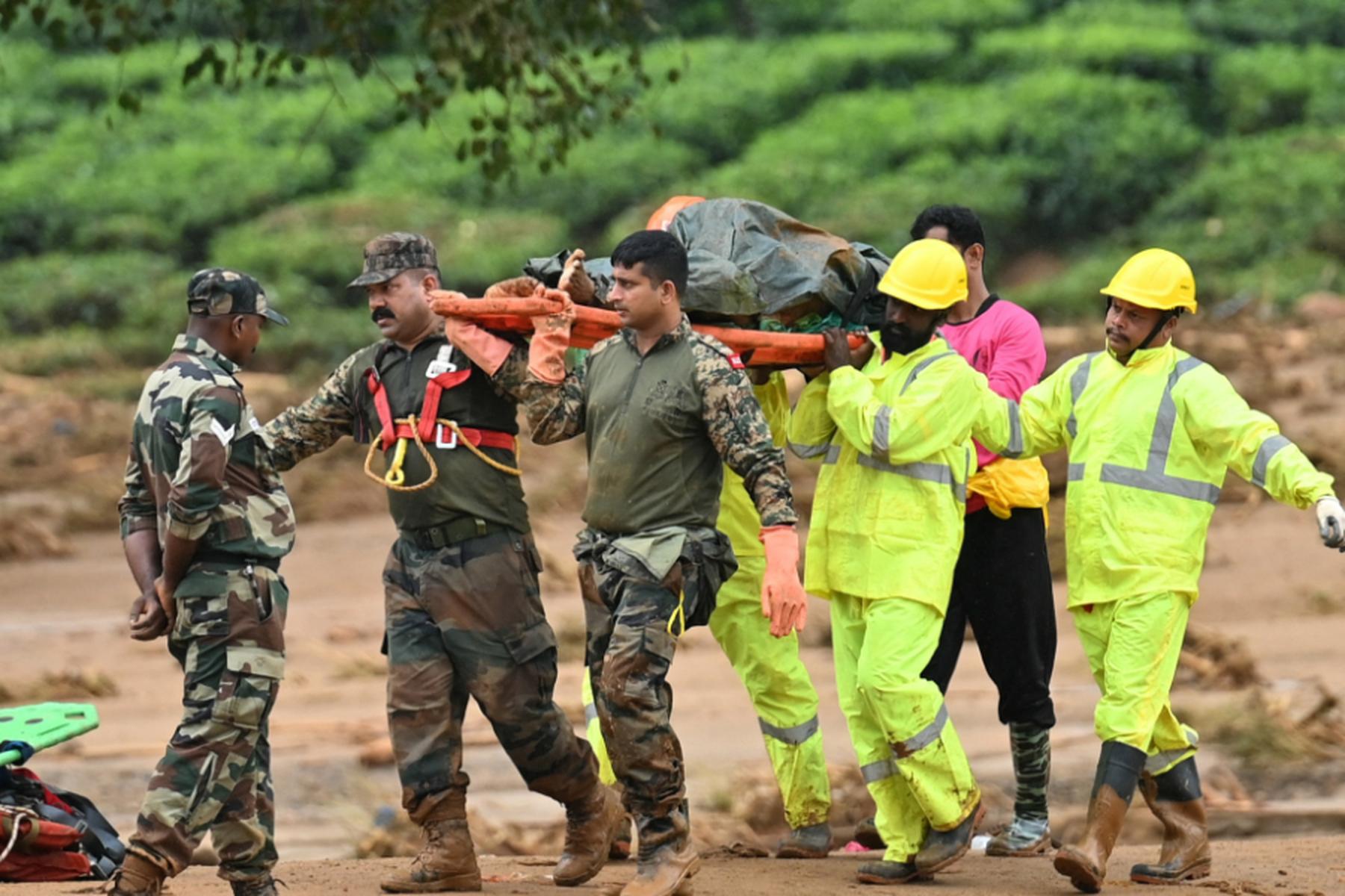 Neu-Delhi: Mehr als 150 Tote nach Erdrutschen in Indien