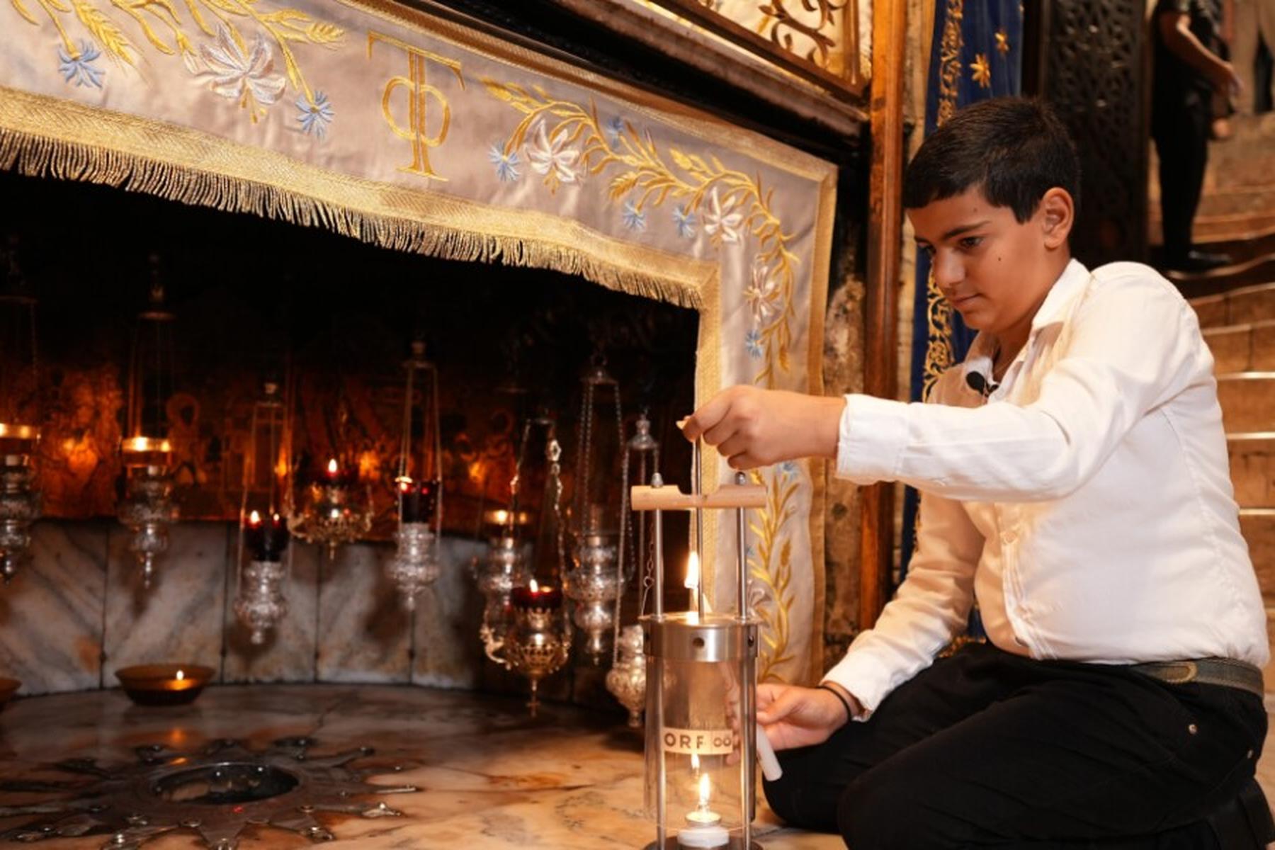 Linz/Wien: ORF-Friedenslicht in Österreich angekommen