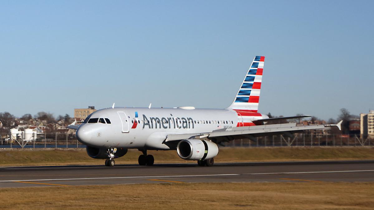 Passagiere eines Fluges der American Airlines mussten während des Flugs eingreifen