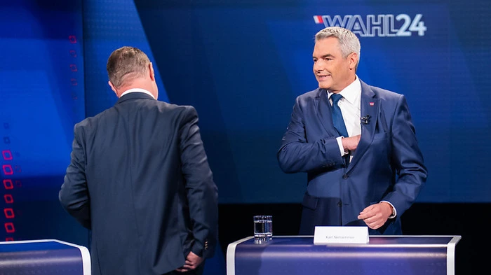 Hier vor der Wahl, nun trafen sie sich auch nach der Wahl | Hier vor der Wahl, nun trafen sie sich auch nach der Wahl