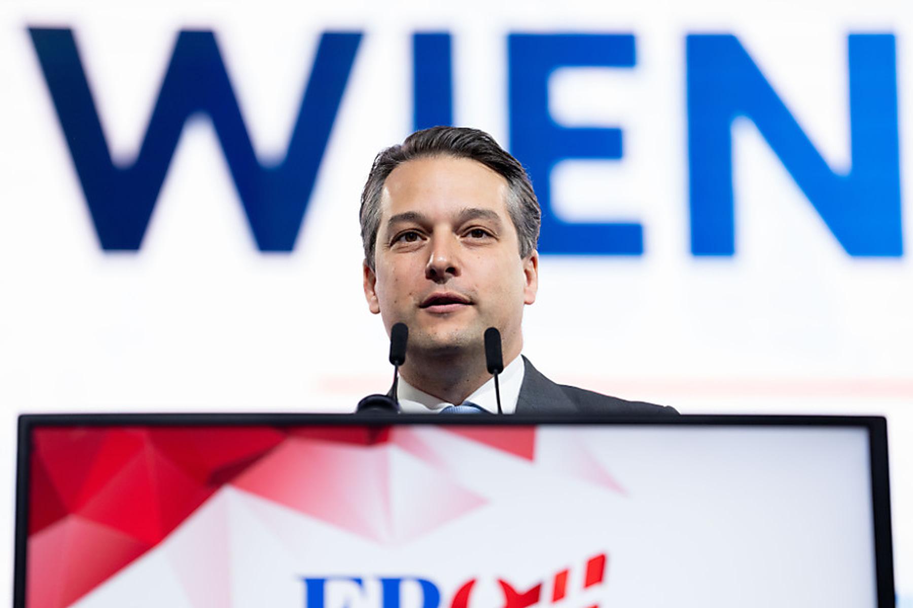 Wien: Nepp mit 99,5 Prozent als Wiener FPÖ-Chef wiedergewählt