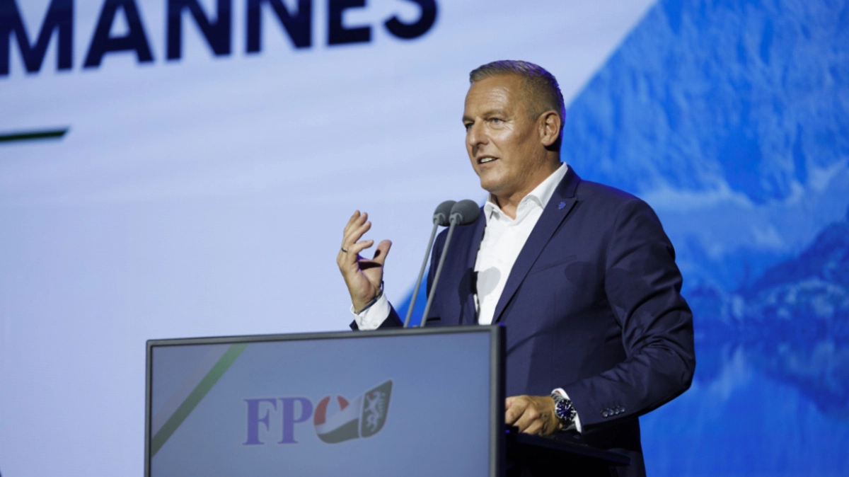 Landeshauptmann Kunasek beim Landesparteitag in Graz | Landeshauptmann Kunasek beim Landesparteitag in Graz