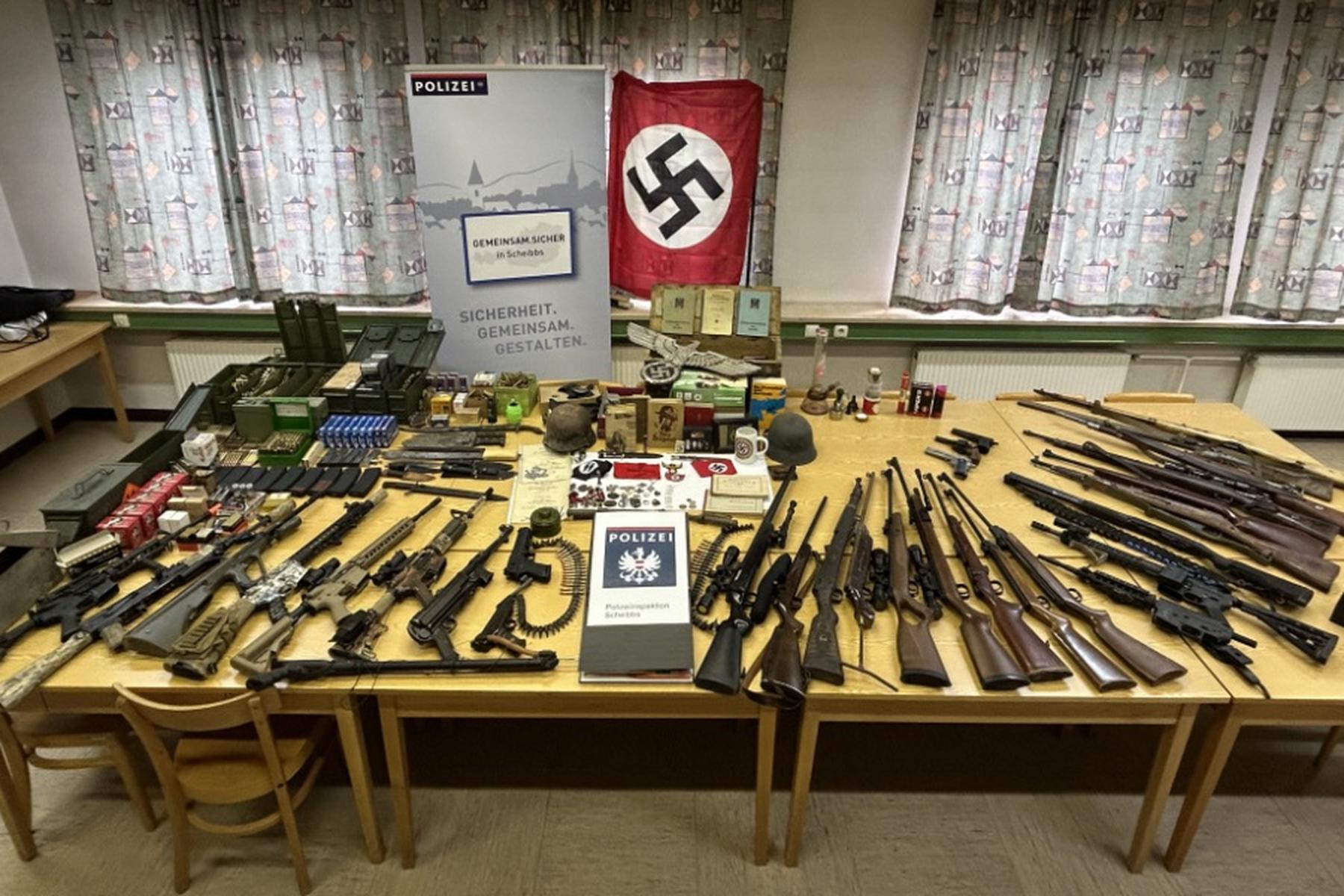 Wien: Grüne fordern Erfassung von Waffenfunden bei Rechtsextremen