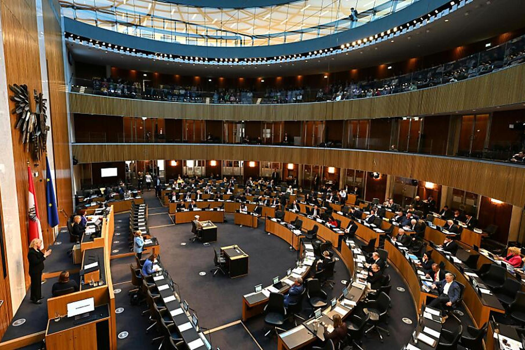 Wien: 46 Sitzungen und 214 Gesetzesbeschlüssen im Nationalratsjahr