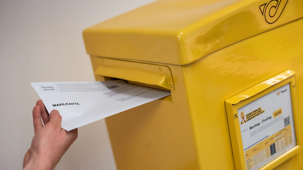 Am Montag wurden die restlichen Briefwahlstimmen ausgezählt | Am Montag wurden die restlichen Briefwahlstimmen ausgezählt