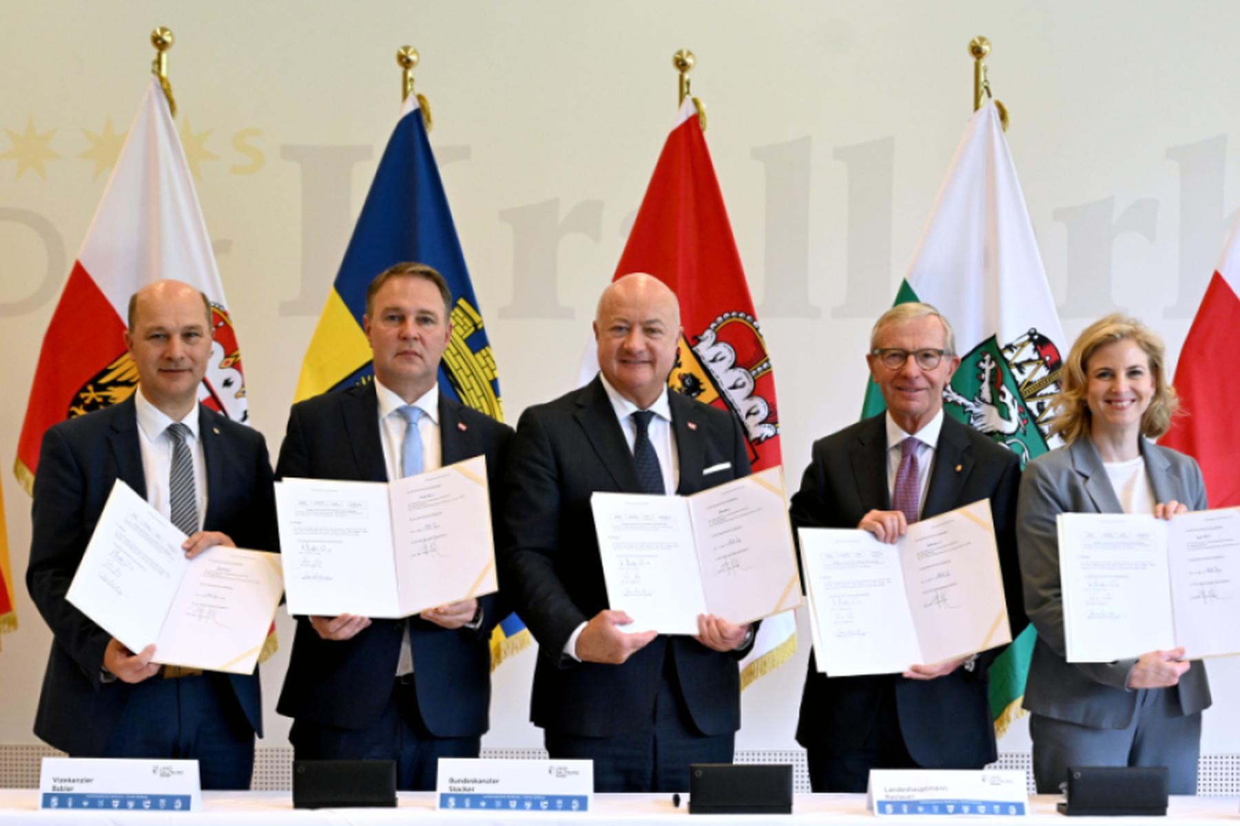 Wien: Spitzentreffen zu Reformpartnerschaft im Kanzleramt