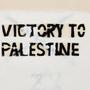 "Victory to Palestine" an Wände gesprayt | "Victory to Palestine" an Wände gesprayt