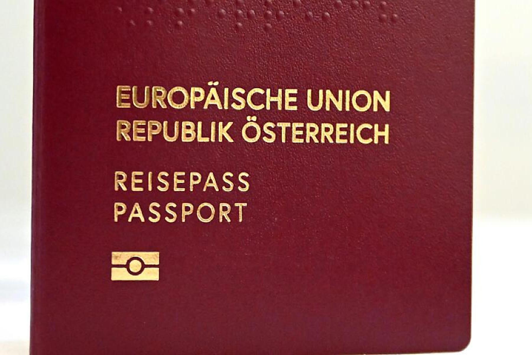 Wien: Reisepass und Führerschein werden nicht teurer