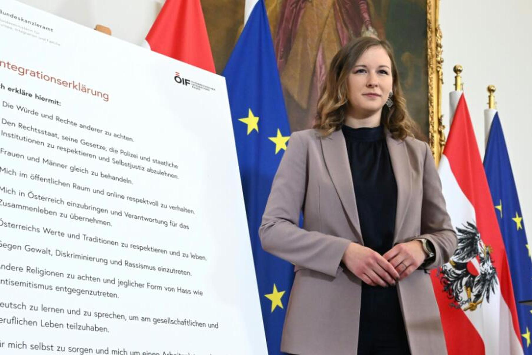 Na Dunaju bodo begunci morali podpisati izjavo o vrednotah za integracijo