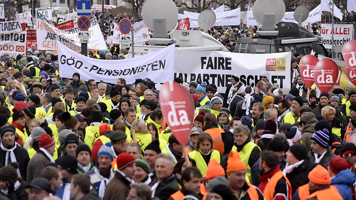 Das letzte Mal wurde 2013 demonstriert | Die geplanten Kundgebungen der Gewerkschaft wurden nach Verhandlungsabschluss abgesagt