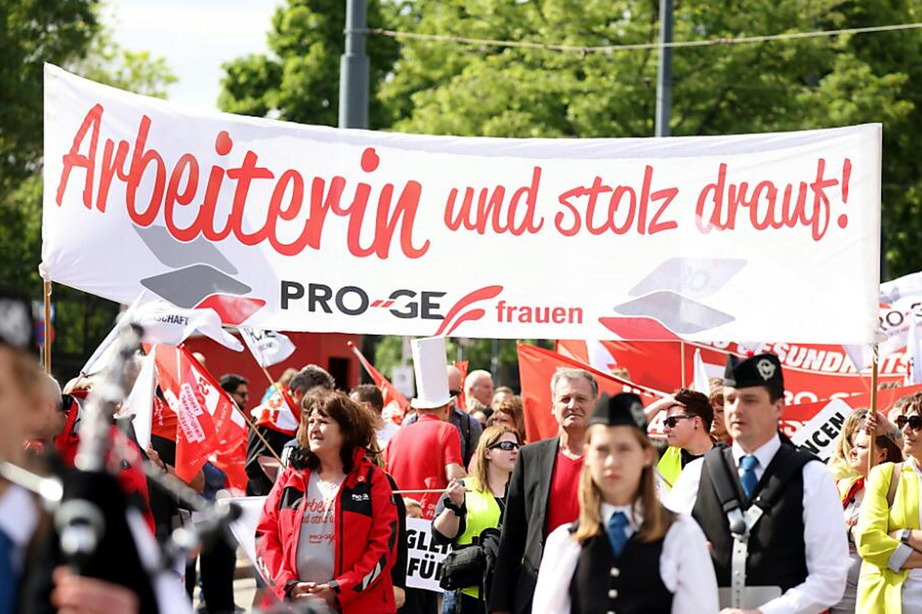 Wien/Linz: SPÖ-Maiaufmarsch in Wien hat begonnen