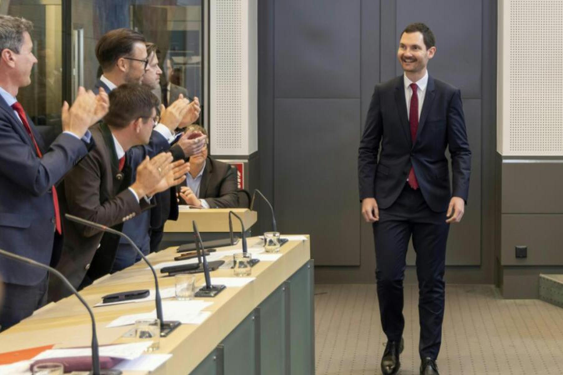 Klagenfurt: Neuer Kärntner SPÖ-Landesrat Reichmann angelobt