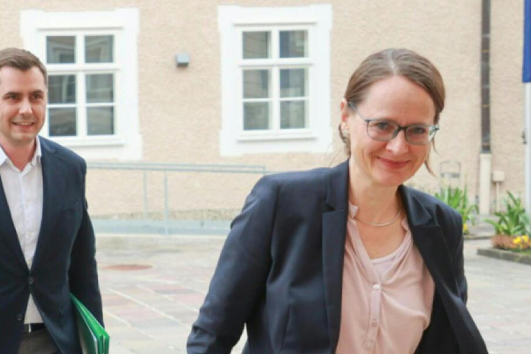 Salzburg: Salzburgs grüne Landessprecherin Berthold wiedergewählt