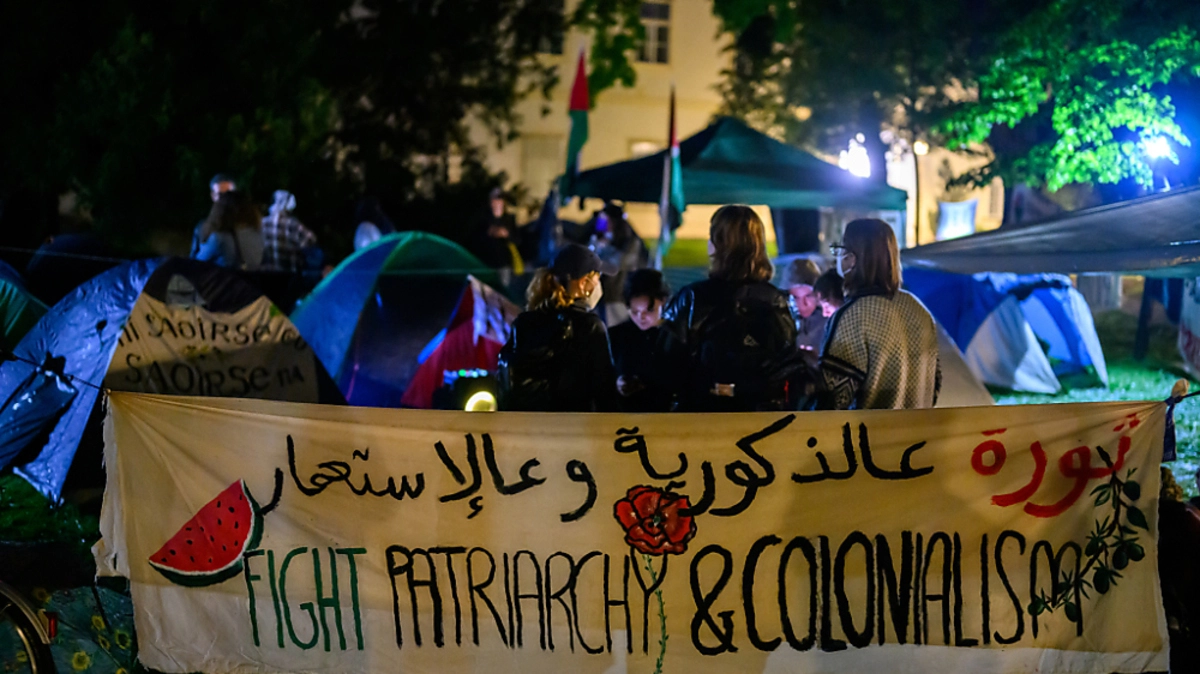 Seit Montag wird am Campus des Alten AKH gecampt | Seit Montag wird am Campus des Alten AKH gecampt