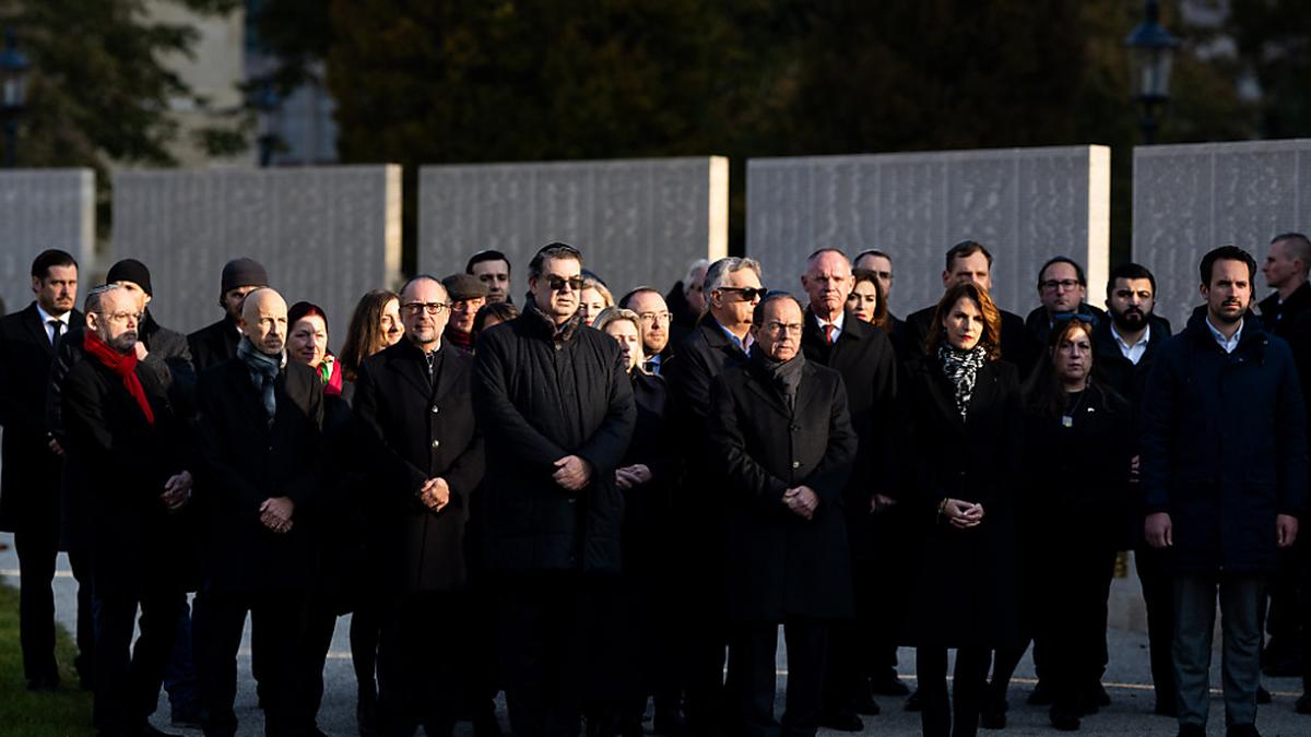 Gedenken an der Shoah-Namensmauer | Gedenken an der Shoah-Namensmauer