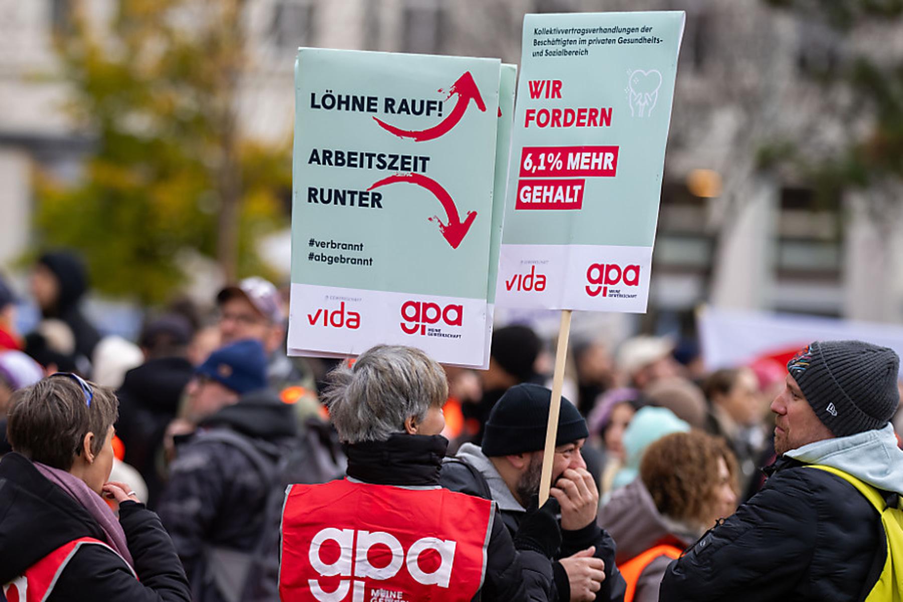 Am Donnerstag wird verhandelt: Sozialwirtschaft fordert vier Prozent Lohnplus und ist streikbereit