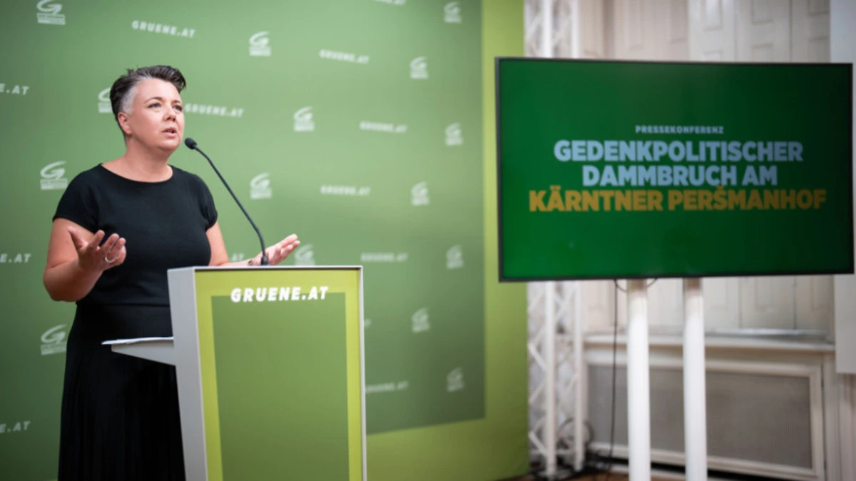 Voglauer bei einer Pressekonferenz am Dienstag | Voglauer bei einer Pressekonferenz am Dienstag