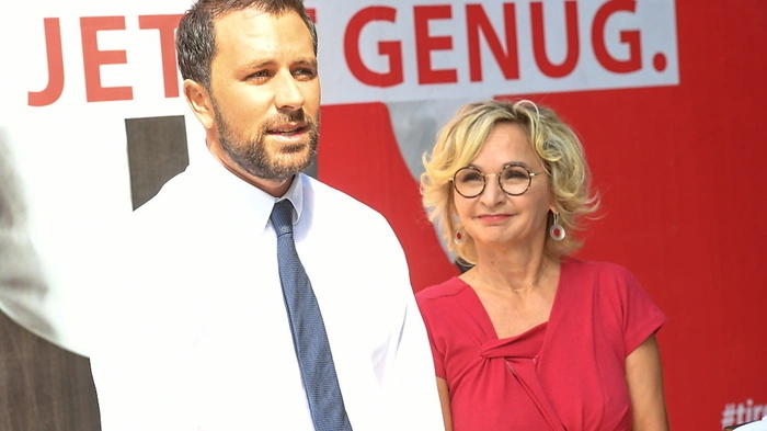 Ein Bild aus besseren Tagen: Dornauer und Blanik | Ein Bild aus besseren Tagen: Dornauer und Blanik