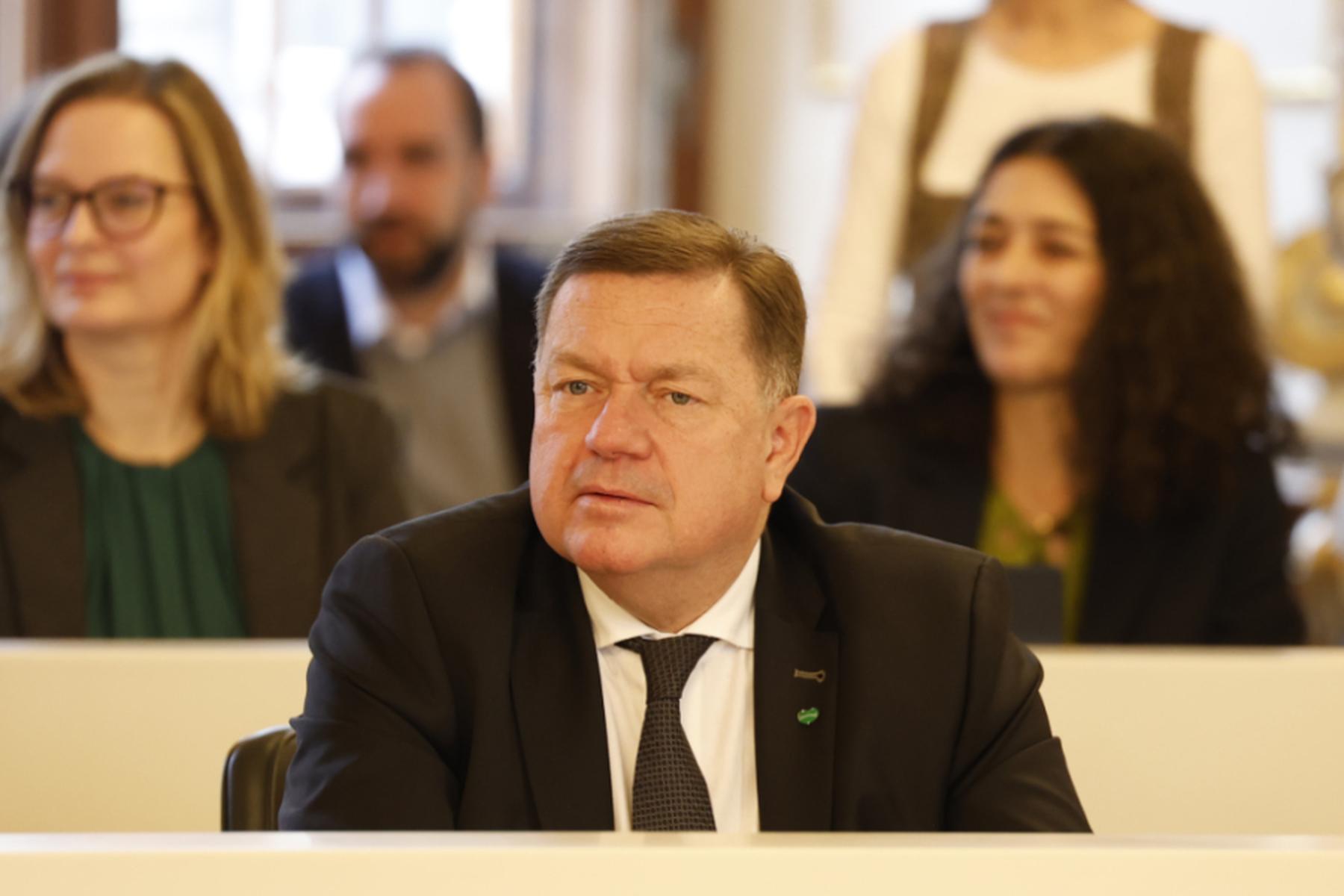 Werner Amon prevzel predsedstvo štajerskega deželnega zbora od Drexlerja