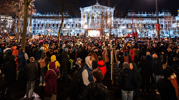 Zehntausende demonstrierten gegen Rechts | Zehntausende demonstrierten gegen Rechts