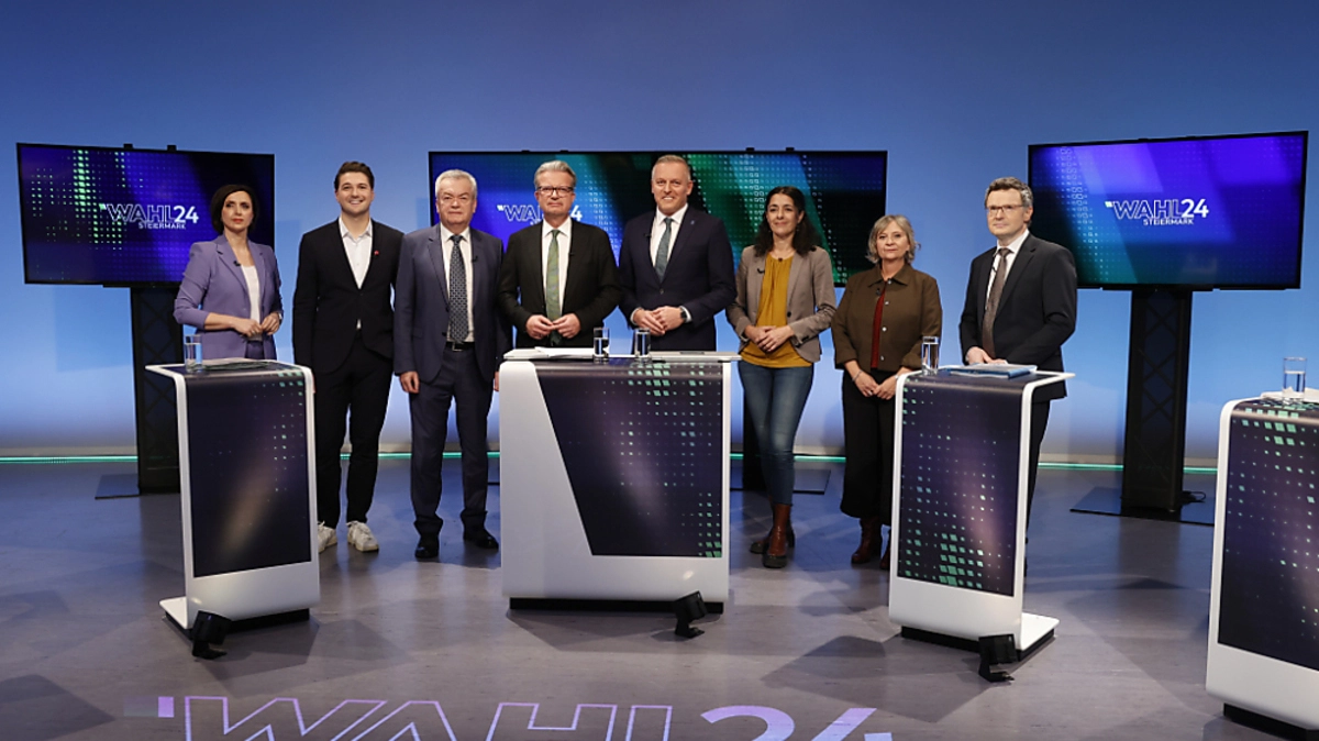 Hochspannung vor der Landtagswahl in der Steiermark | Hochspannung vor der Landtagswahl in der Steiermark