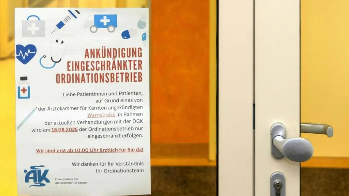 Die Ordinationen öffneten am Montag später als gewöhnlich | Die Ordinationen öffneten am Montag später als gewöhnlich