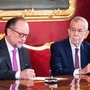 Zweite kurzfristige Kanzlerschaft Schallenbergs beginnt | Zweite kurzfristige Kanzlerschaft Schallenbergs beginnt