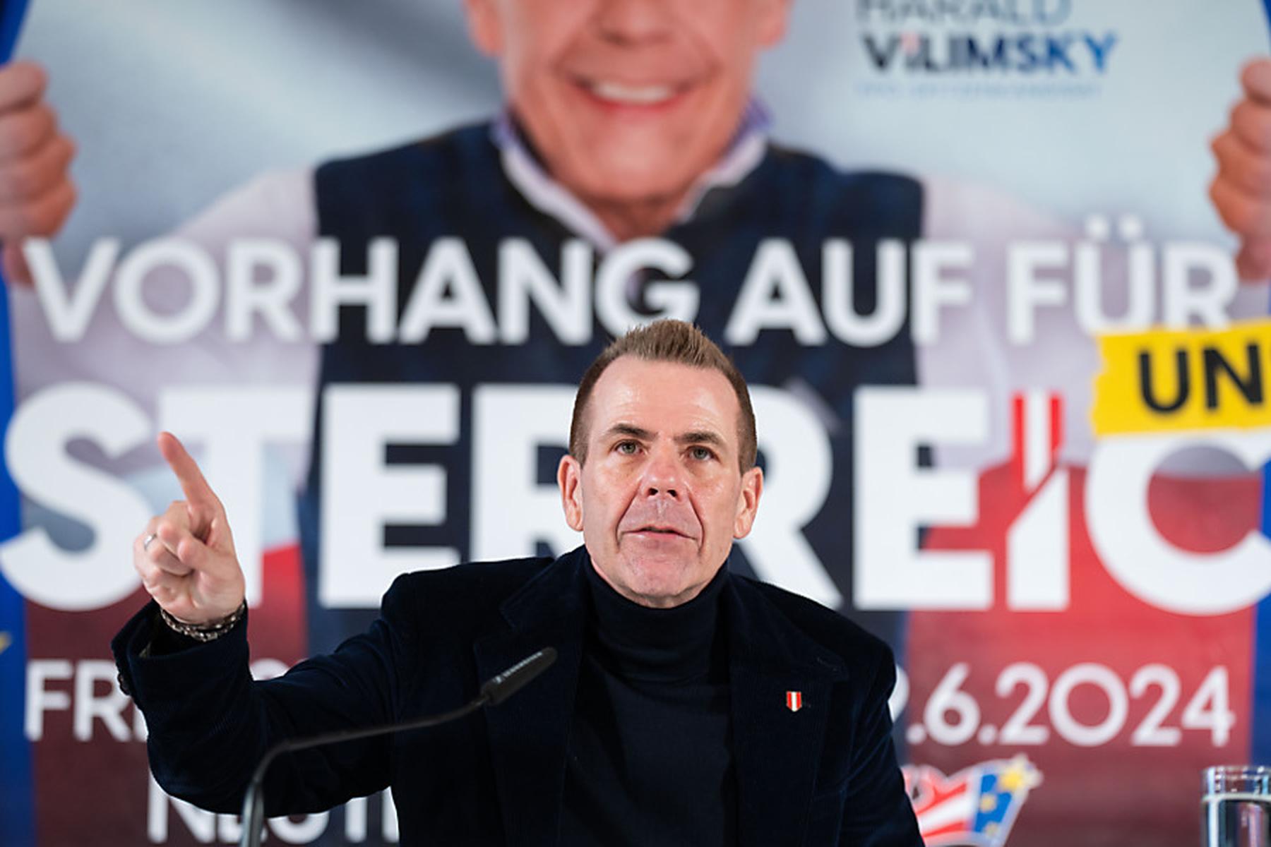 Wien: FPÖ in Umfrage für EU-Wahl stabil erste, NEOS legen zu
