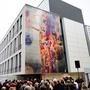 Klimts "Die Medizin" in 12 mal 8 Metern auf dem Meduni Wien-Campus | Klimts "Die Medizin" in 12 mal 8 Metern auf dem Meduni Wien-Campus