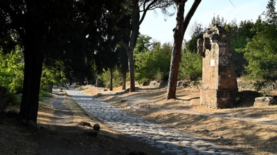 Die Via Appia ist eine Touristenattraktion | Die Via Appia ist eine Touristenattraktion