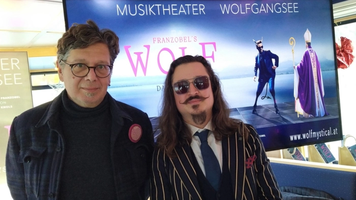 Komponist Ortler und Librettist Franzobel | Komponist Ortler und Librettist Franzobel