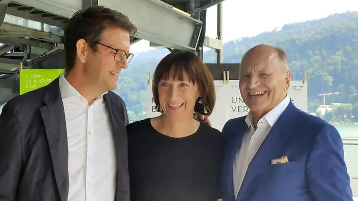 Das Team der Bregenzer Festspiele freut sich über die heurige Bilanz | Das Team der Bregenzer Festspiele freut sich über die heurige Bilanz