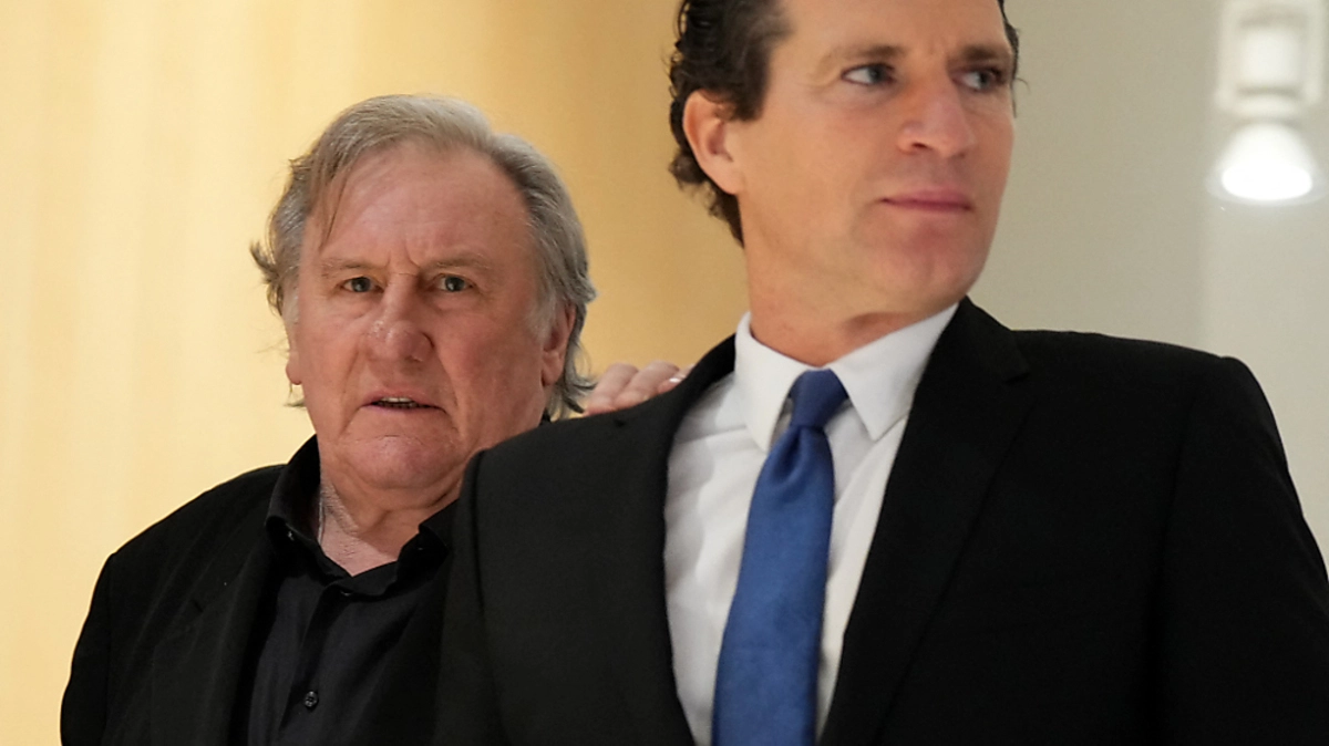 Depardieu und sein Anwalt am zweiten Prozesstag | Depardieu und sein Anwalt am zweiten Prozesstag