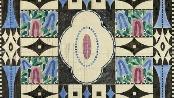 Josef Hoffmann "Dessin Nr. 7741 (1910)" | Josef Hoffmann "Dessin Nr. 7741 (1910)"