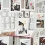 "Eingestickt": Bestickte Fotos im hdgö-Foyer | "Eingestickt": Bestickte Fotos im hdgö-Foyer