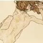 Egon Schiele: "Kauernder Rückenakt" | Egon Schiele: "Kauernder Rückenakt"