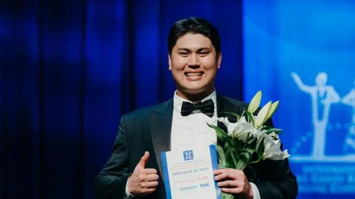 So sieht ein glücklicher Sieger aus: Sungmin Park in Jurmala | So sieht ein glücklicher Sieger aus: Sungmin Park in Jurmala