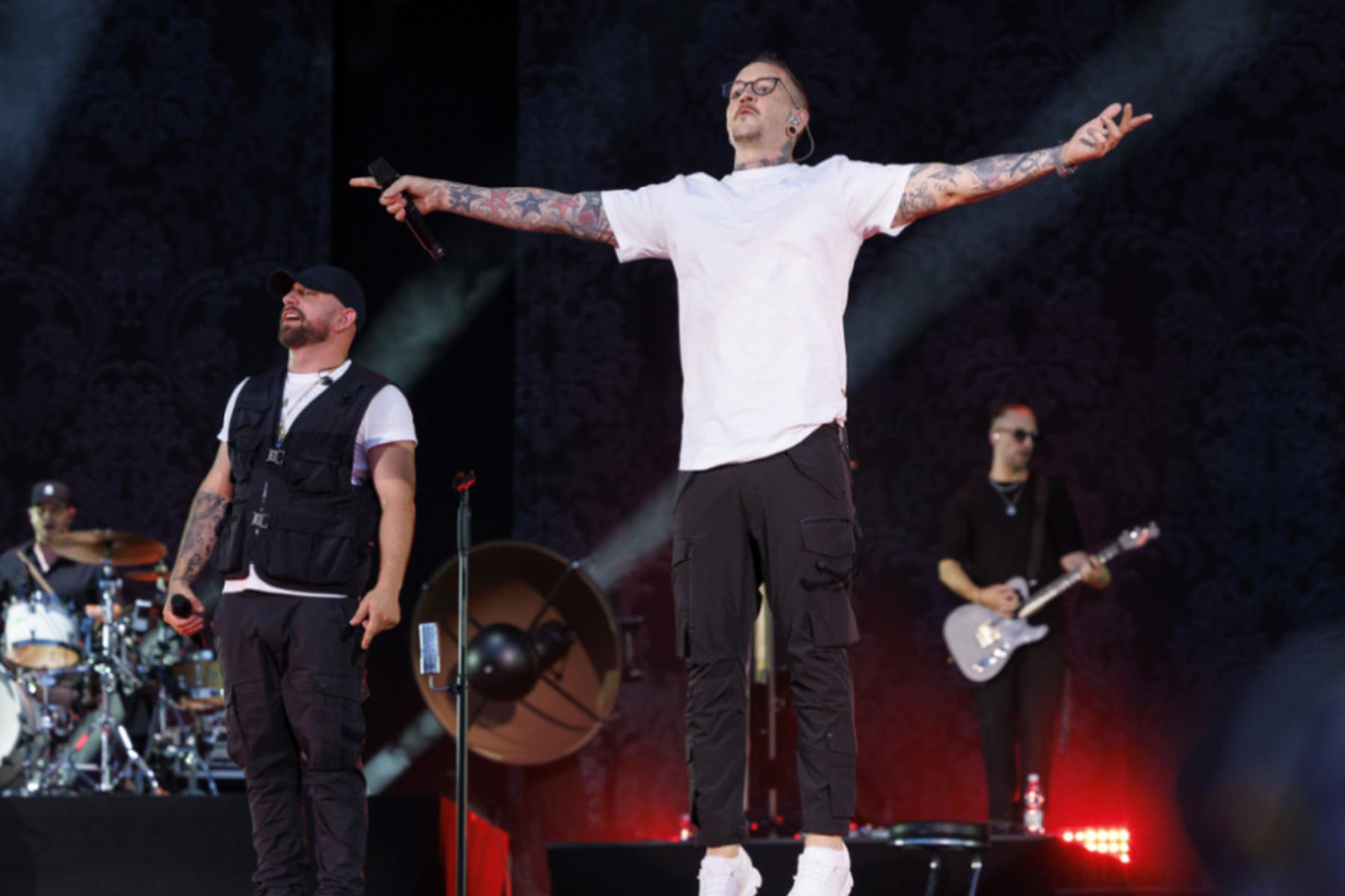 Wiener Happel-Stadion: Triumphales Heimspiel von Seiler und Speer zum Zehn-Jahres-Jubiläum