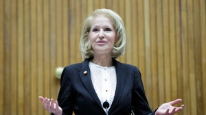 Gertrude Aubauer hier im Jahr 2015 im Hohen Haus | Gertrude Aubauer hier im Jahr 2015 im Hohen Haus