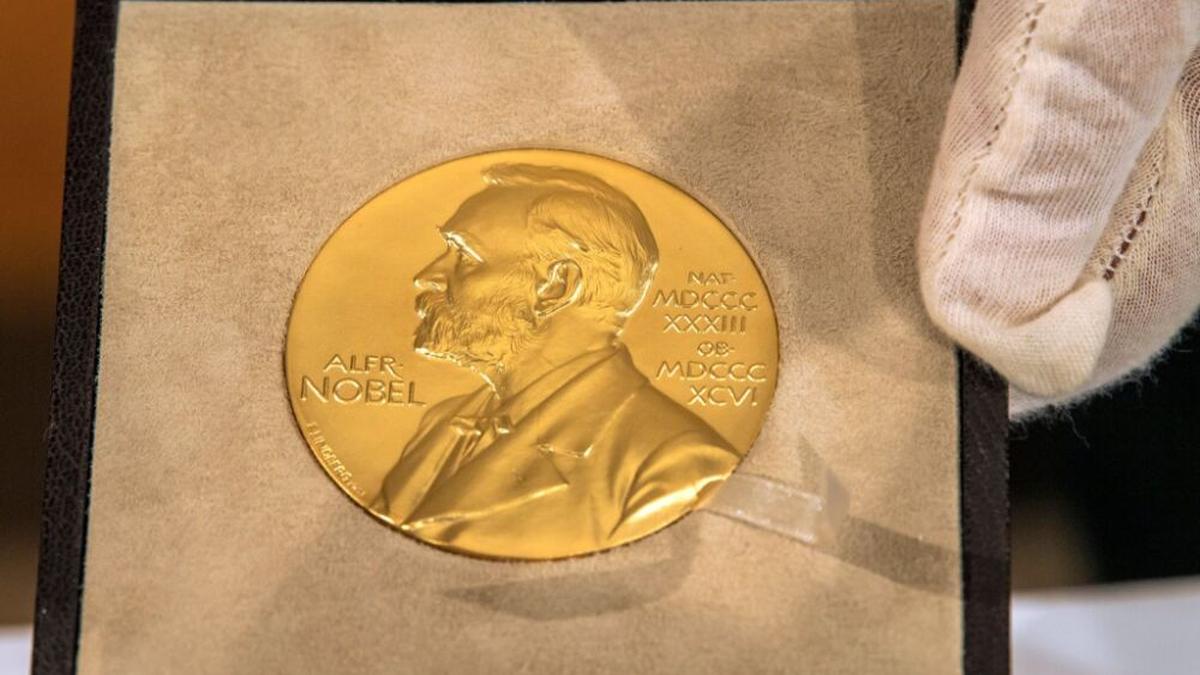 Die begehrte Nobelpreis-Medaille