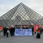 Schon im Dezember protestierte die Louvre-Belegschaft | Schon im Dezember protestierte die Louvre-Belegschaft