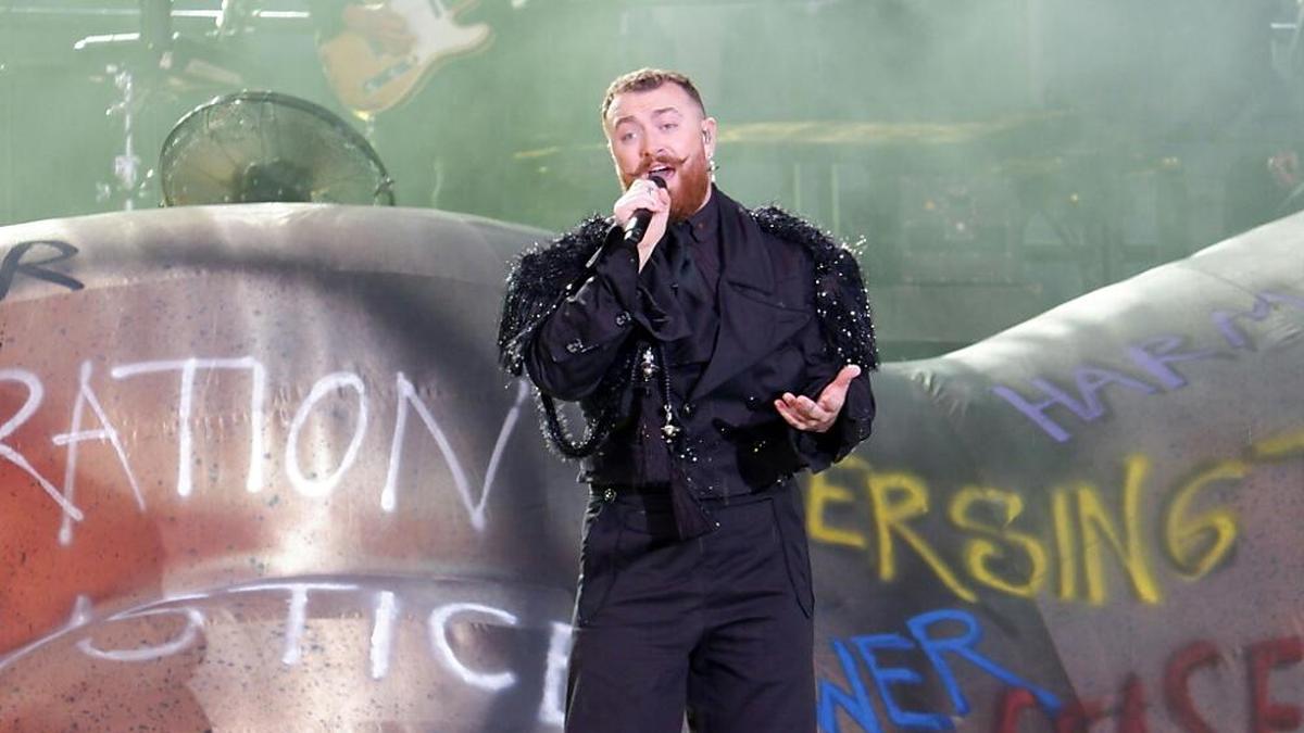 Sam Smith mit großer Stimme und viel Show | Sam Smith mit großer Stimme und viel Show