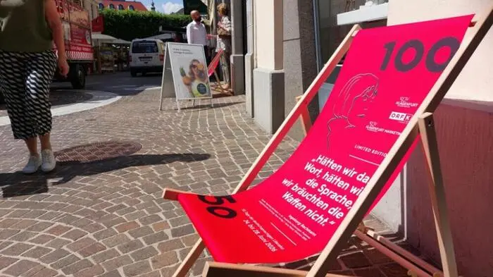 Klagenfurt wartet auf die Jubiläumsgäste: Bitte Platz nehmen! | Klagenfurt wartet auf die Jubiläumsgäste: Bitte Platz nehmen!
