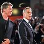 In ihrem Element: Pitt und Clooney auf dem Red Carpet | In ihrem Element: Pitt und Clooney auf dem Red Carpet